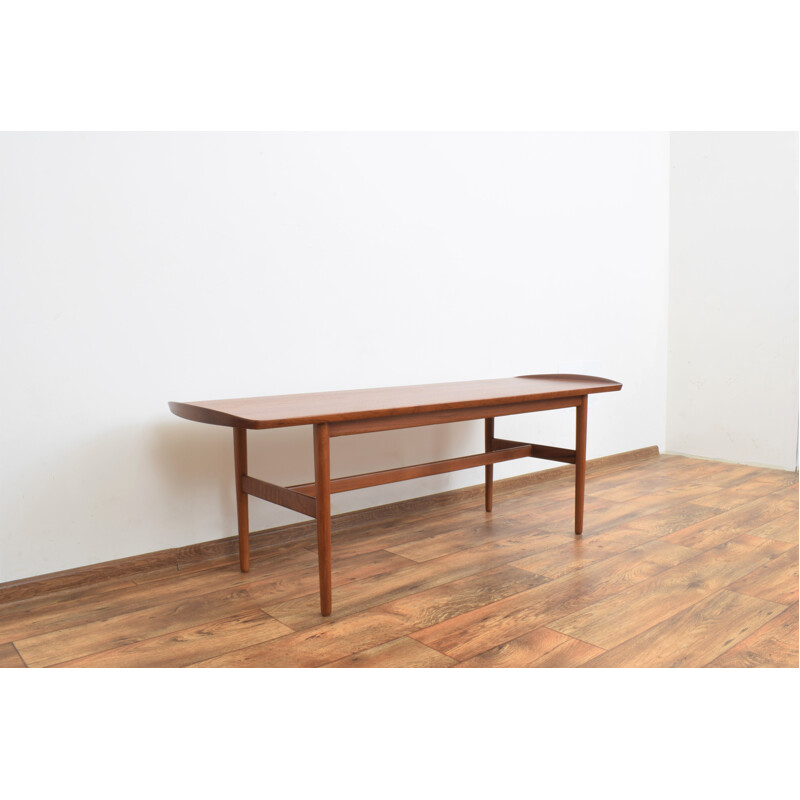 Mid-century Danish teak coffee table from Bovirke, Denmark 1960s