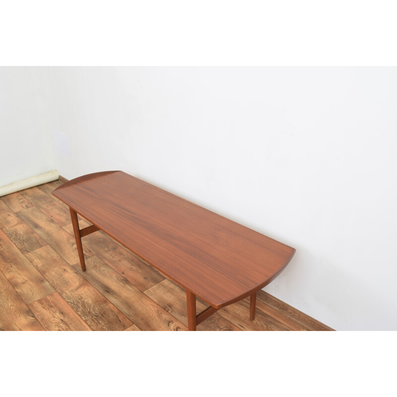 Mid-century Danish teak coffee table from Bovirke, Denmark 1960s