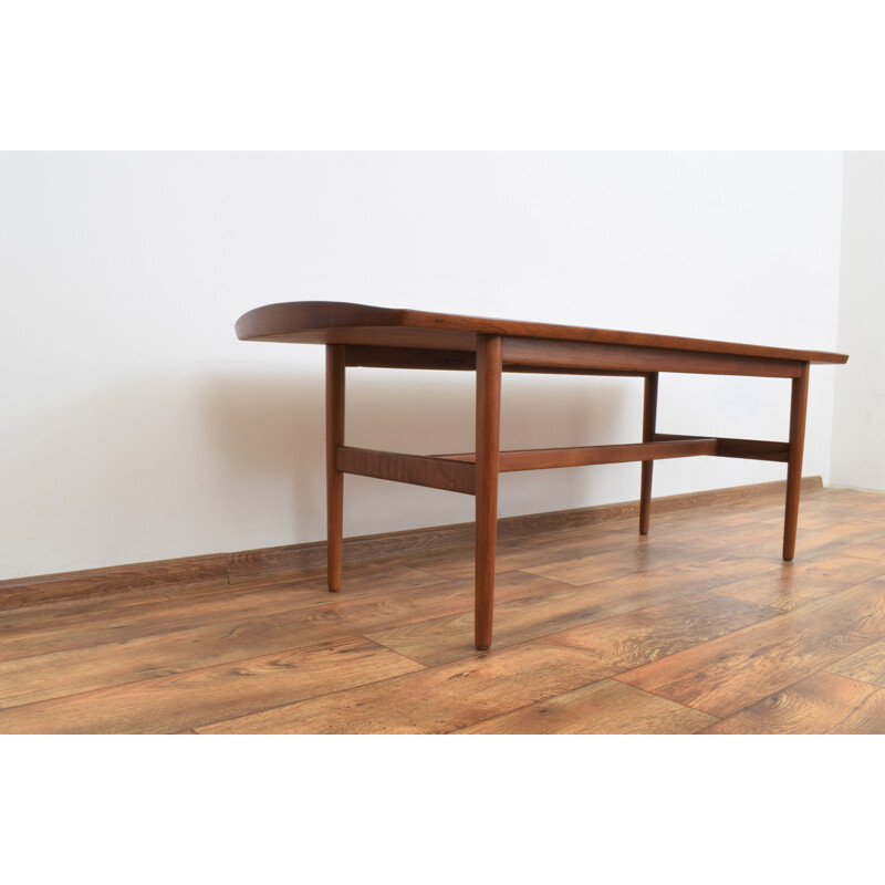 Mid-century Danish teak coffee table from Bovirke, Denmark 1960s