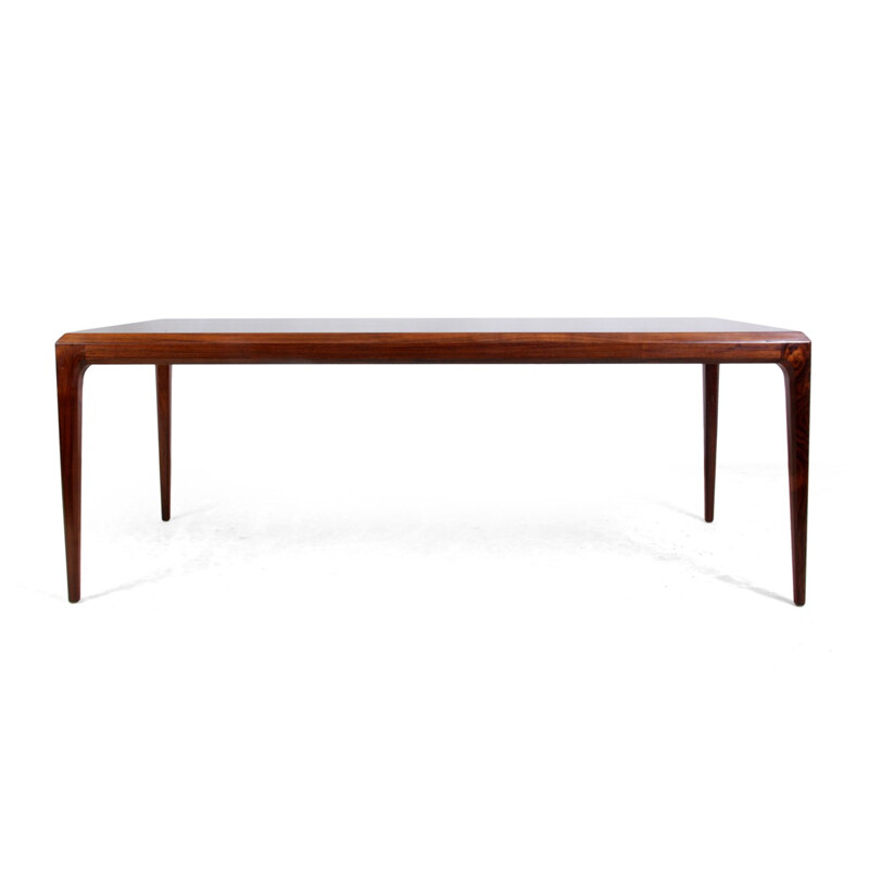 Silkeborg coffee table on rosewood, Johannes ANDERSEN - 1960s