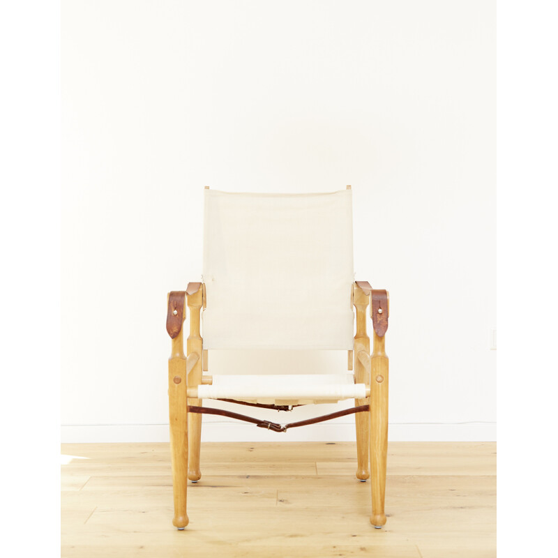 Vintage Safari armchair by Wilhelm Kienzle for Wohnbedarf