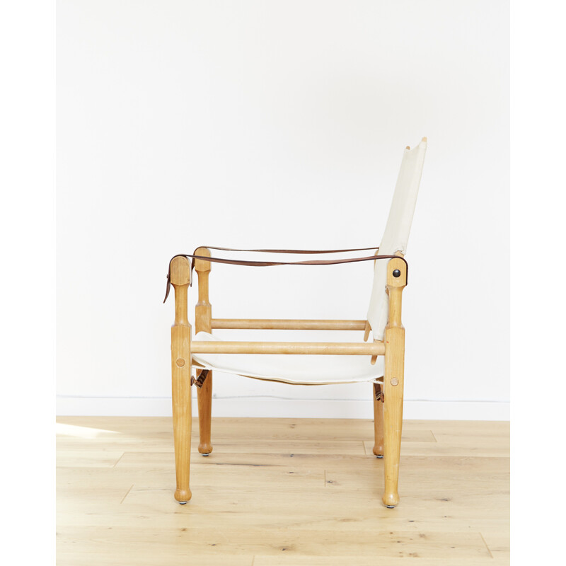 Vintage Safari fauteuil van Wilhelm Kienzle voor Wohnbedarf