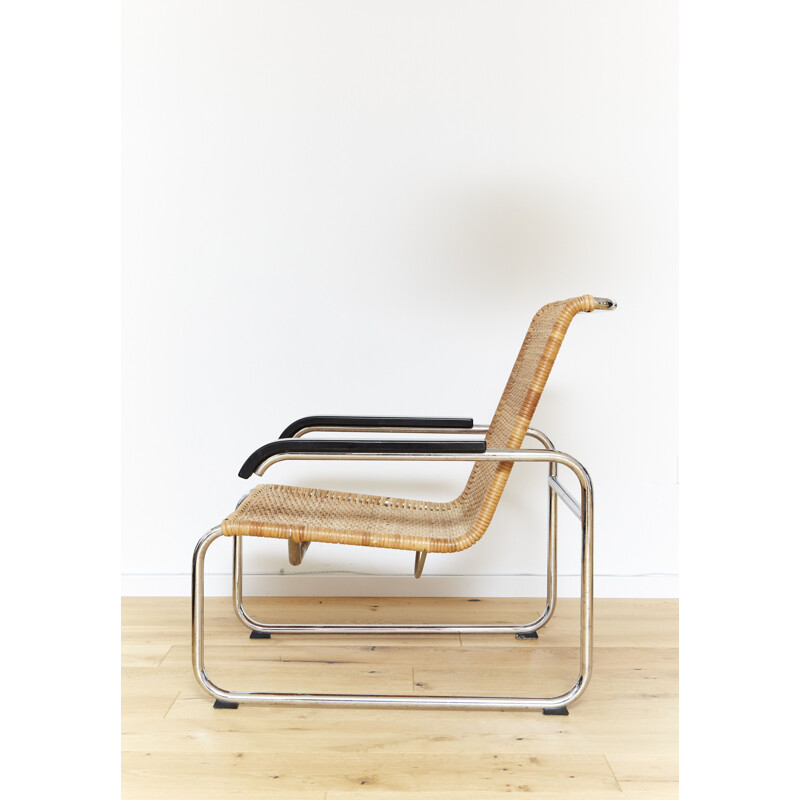 Vintage Bauhaus S35 armchair by Marcel Breuer for Thonet