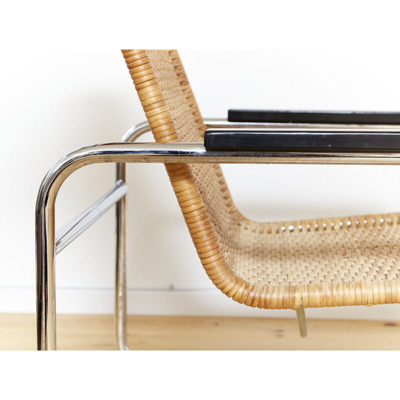 Vintage Bauhaus S35 armchair by Marcel Breuer for Thonet