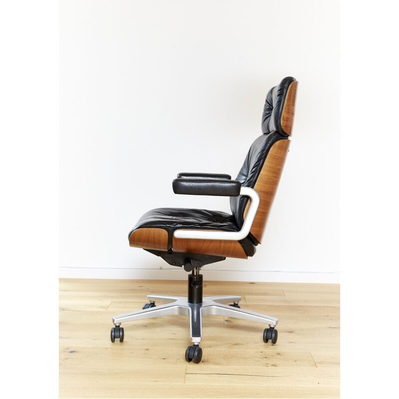 Vintage swivel office chair by Prof. Karl Dittert for Stoll Giroflex