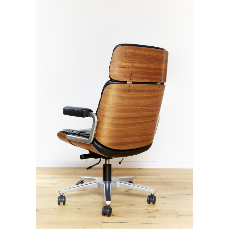 Vintage swivel office chair by Prof. Karl Dittert for Stoll Giroflex