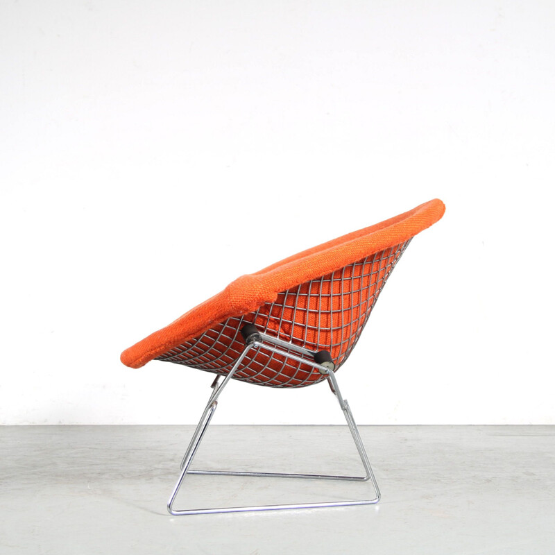 Fauteuil vintage "Big Diamond" par Harry Bertoia pour Knoll International, Usa 1970