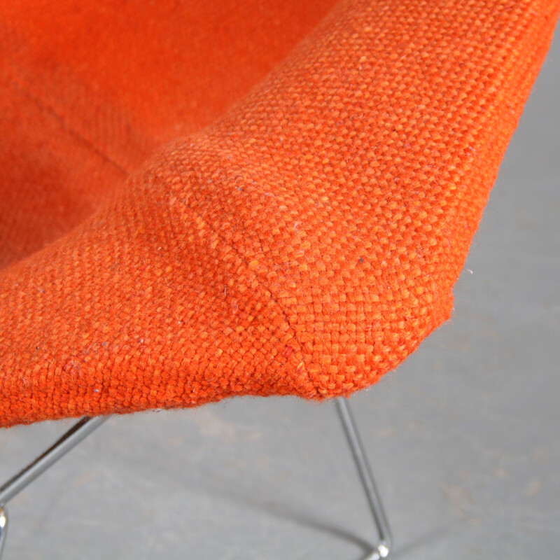 Vintage "Big Diamond" armchair by Harry Bertoia for Knoll International, Usa 1970