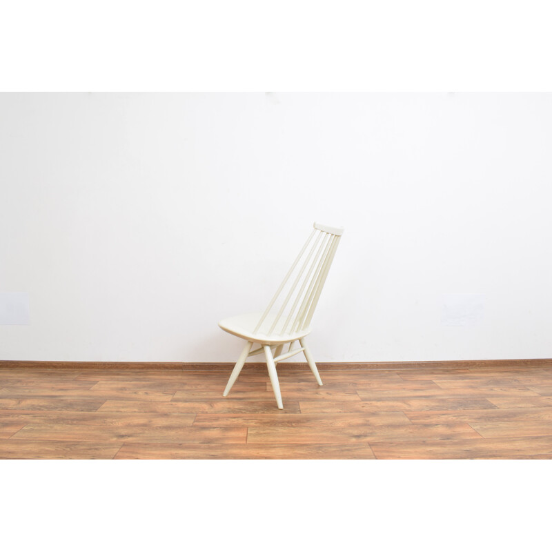 Mid-century wooden Mademoiselle lounge chair by I. Tapiovaara, Finland 1960s