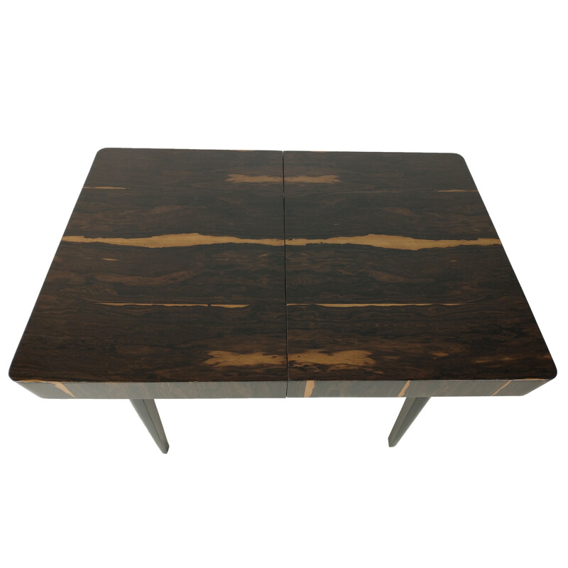 Vintage wood and ashwood veneer dining table, 1960s