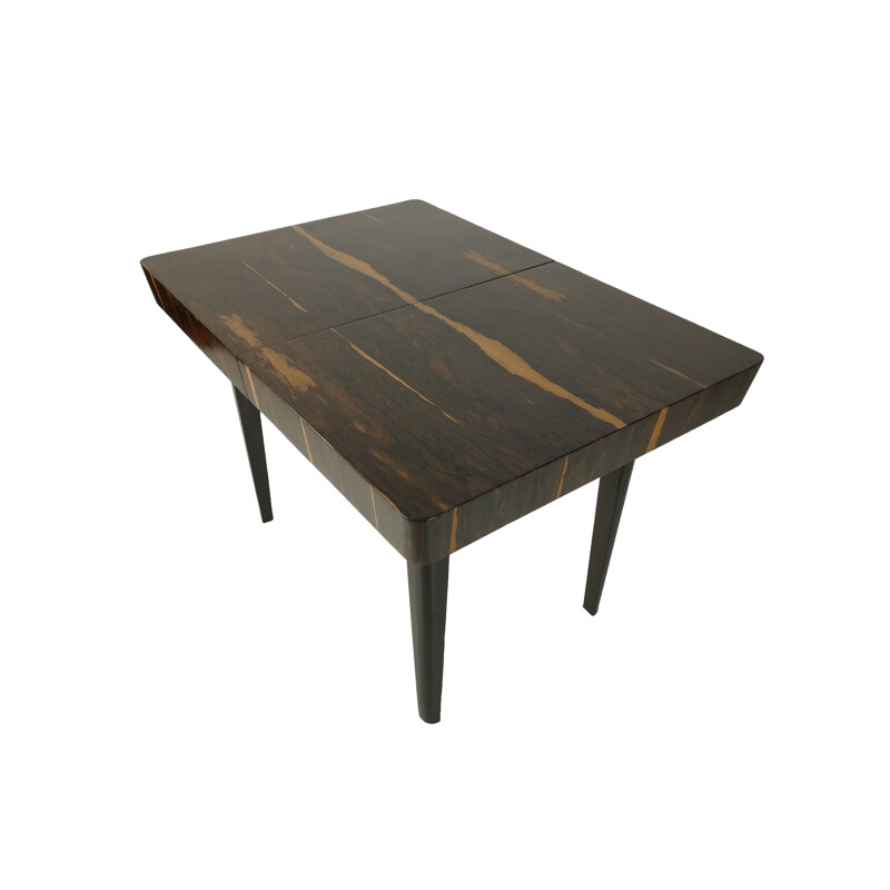 Vintage wood and ashwood veneer dining table, 1960s