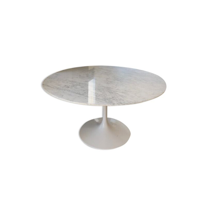 Vintage marble table by Eero Saarinen for Knoll