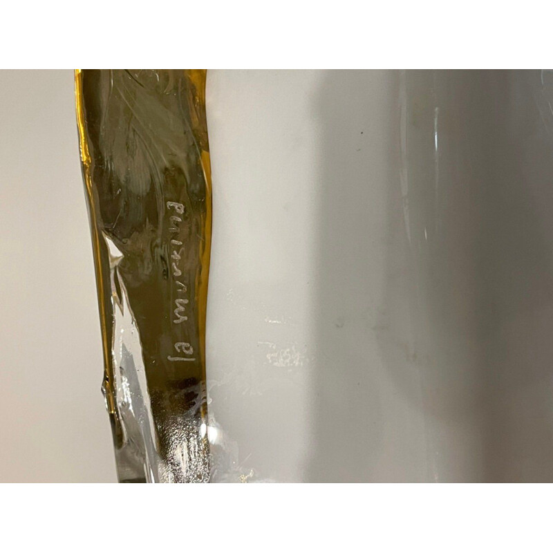 Paire d'appliques vintage en verre de Murano de La Murrina