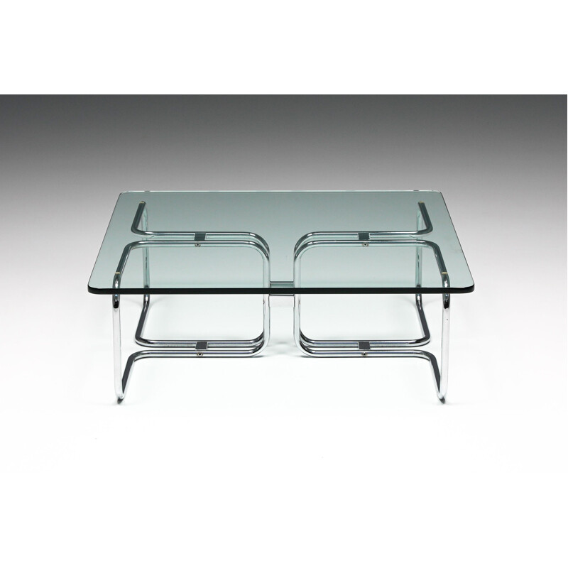 Vintage Tucroma coffee table by Guido Faleschini for Pace Collection, 1975