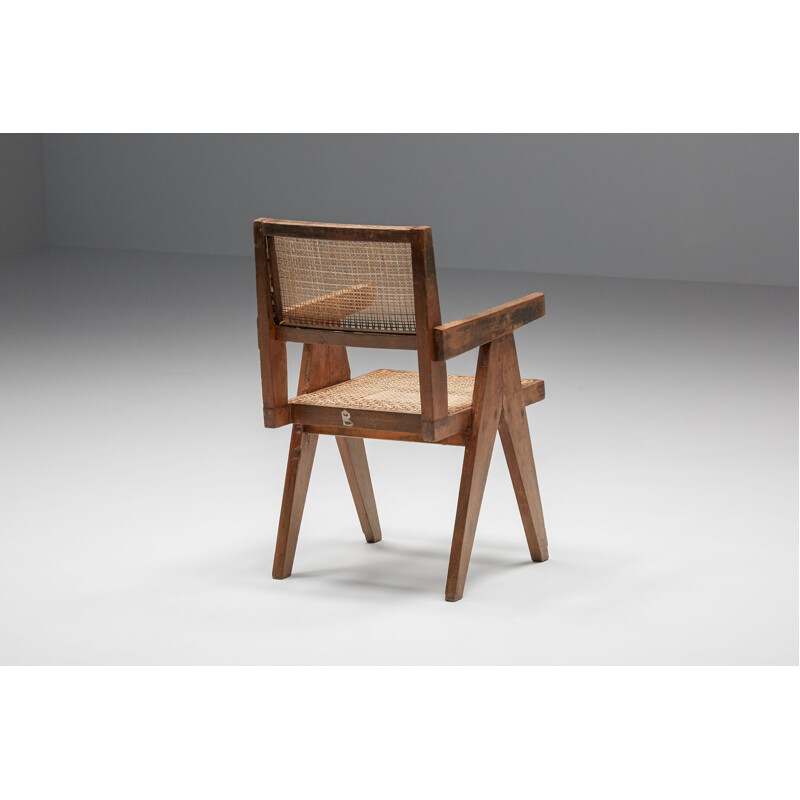 Vintage armchair by Pierre Jeanneret, 1965-1967