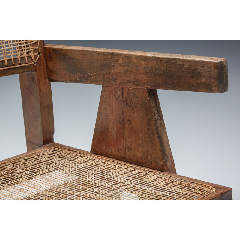 Vintage armchair by Pierre Jeanneret, 1965-1967