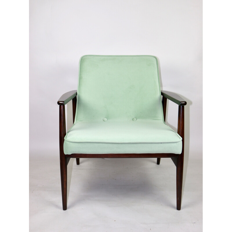 Sillón vintage verde claro Gfm63 de J.Kedziorek, 1970