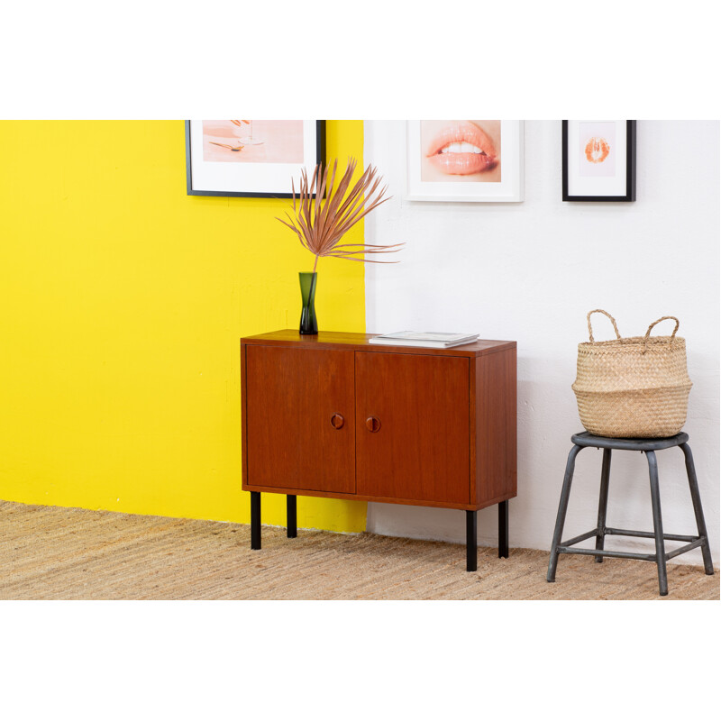 Scandinavian vintage teak chest of drawers