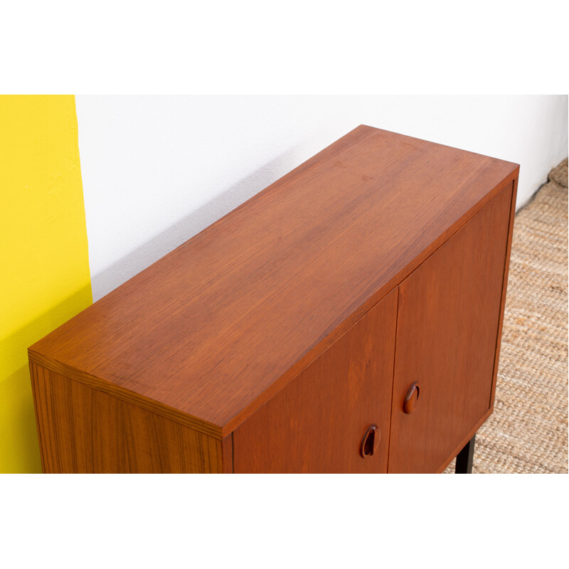 Scandinavian vintage teak chest of drawers