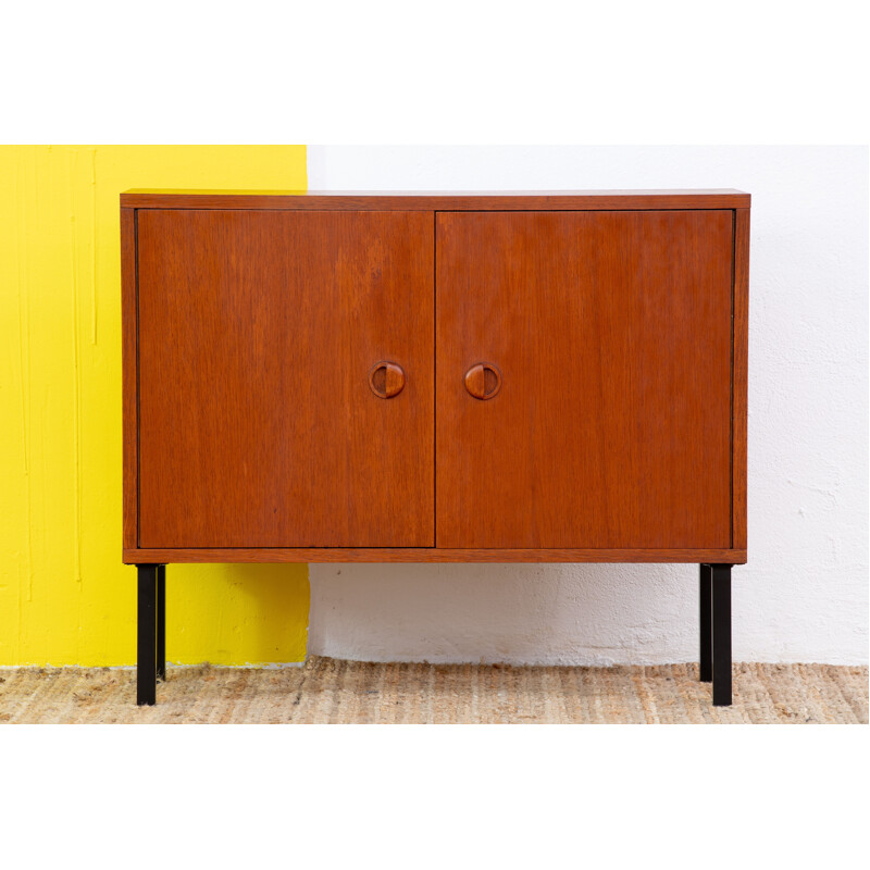 Scandinavian vintage teak chest of drawers