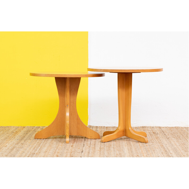 Tables gigogne vintage scandinave en teck