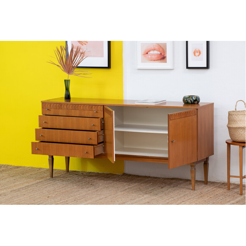 Scandinavian vintage teak sideboard