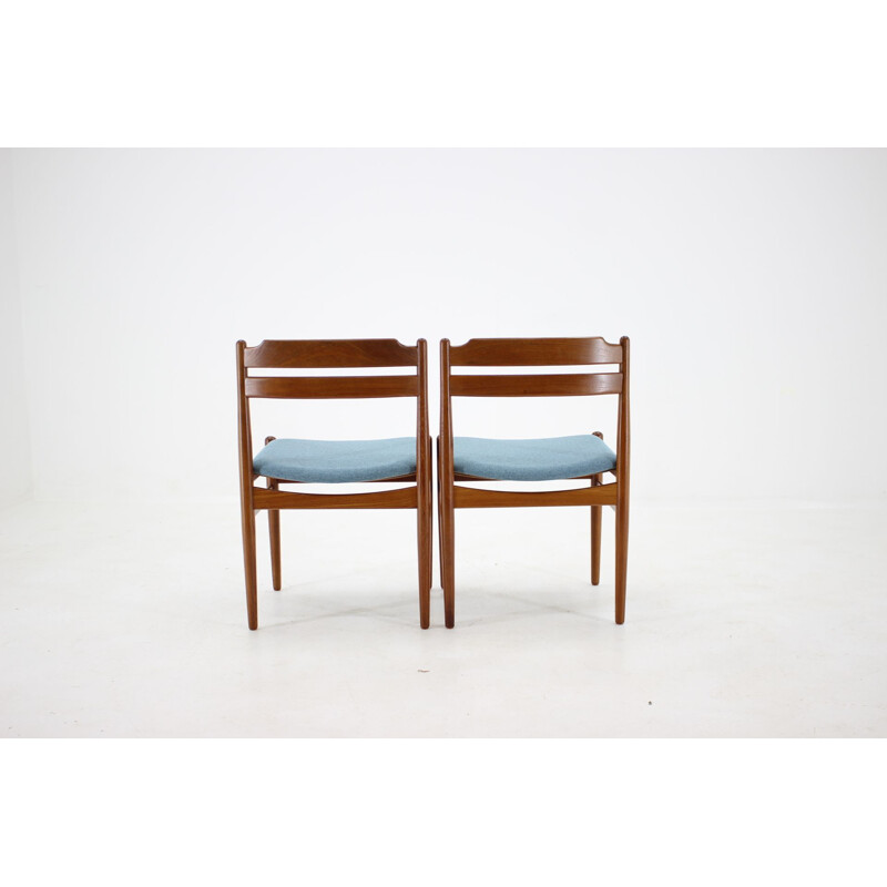 Set van 6 vintage Deense teakhouten stoelen van Sorø Stolefabrik, 1960