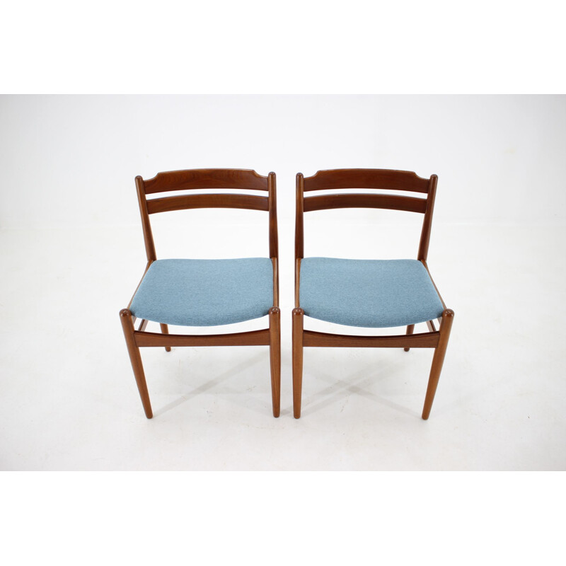 Set van 6 vintage Deense teakhouten stoelen van Sorø Stolefabrik, 1960