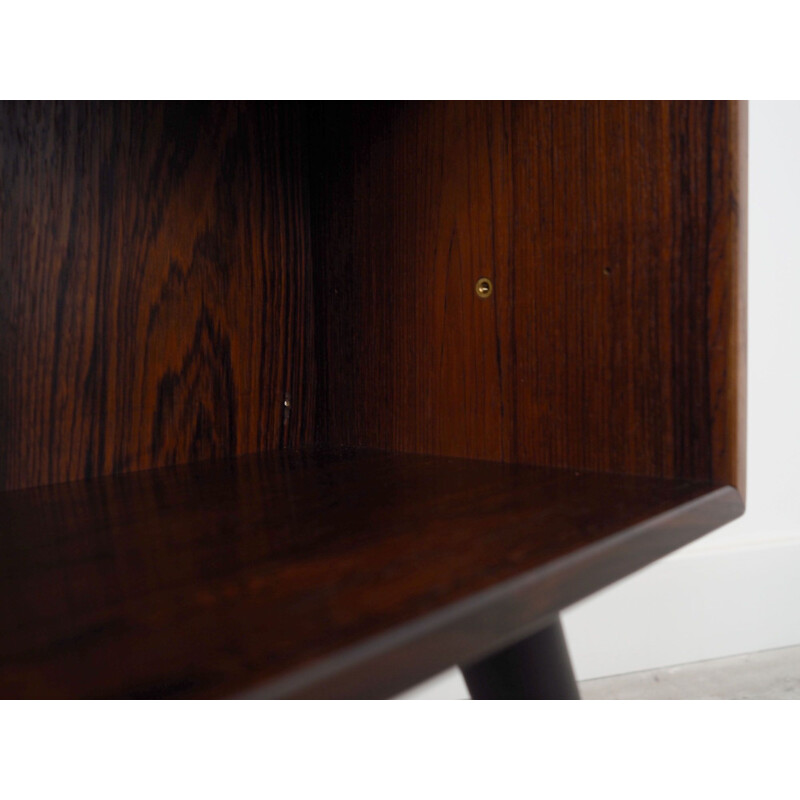 Vintage rosewood bookcase by Hjornebo, Denmark 1970