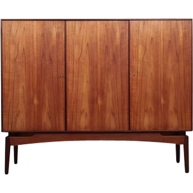 Teak highboard danish design, 1960s