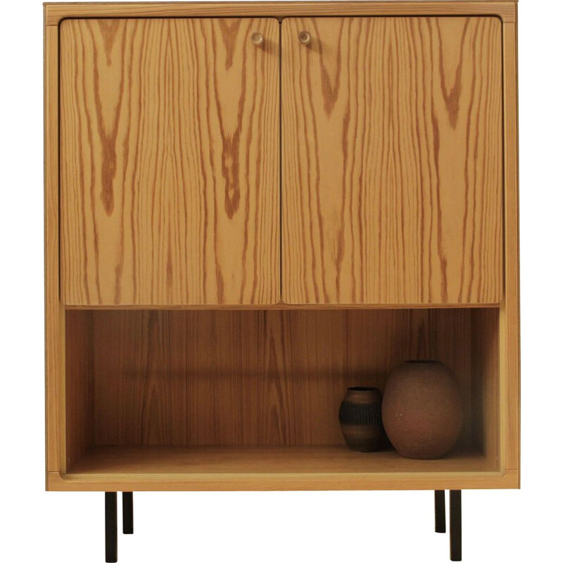 Vintage scandinavian pine cabinet, 1970s