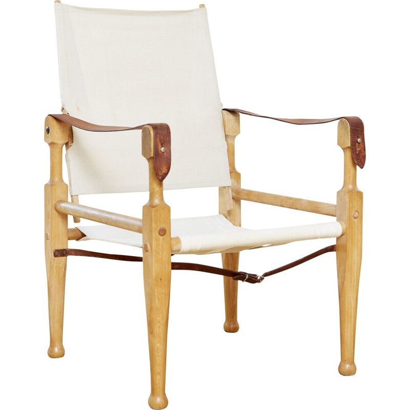 Cadeira de braços Vintage Safari por Wilhelm Kienzle para Wohnbedarf