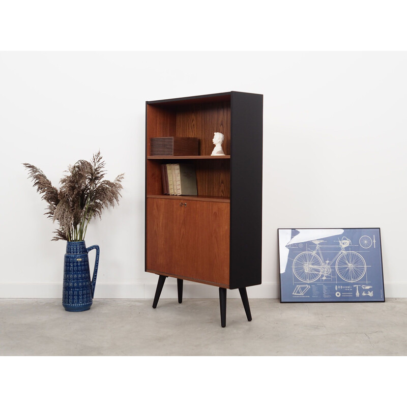 Teak vintage bookcase, Denmark 1970s