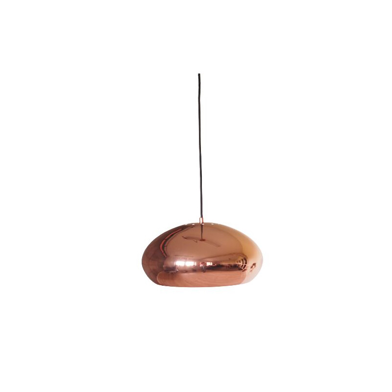 Mid century pink colour pendant lamp, Denmark 1990s