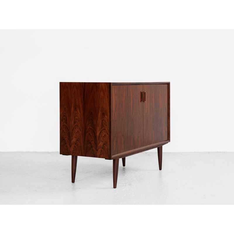 Mid century Danish highboard in rosewood with 2 doors, 1960s