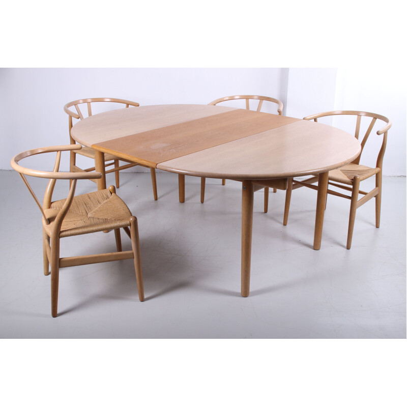 Table vintage Pp 70 par Hans J Wegner, 1960