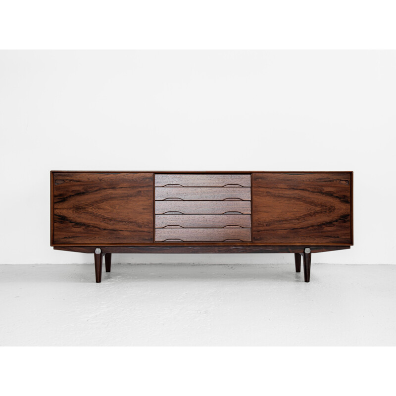 Mid century Danish sideboard in rosewood by Rosengren Hansen for Skovby Møbelfabrik, 1960s