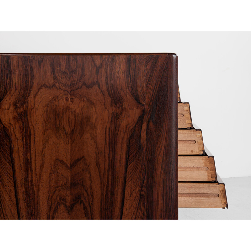 Mid century Danish sideboard in rosewood by Rosengren Hansen for Skovby Møbelfabrik, 1960s