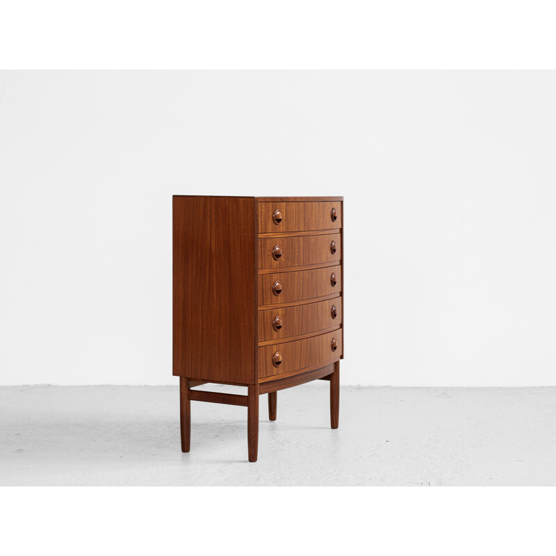 Mid century Danish chest of drawers in teak by Kai Kristiansen, Denmark 1960s