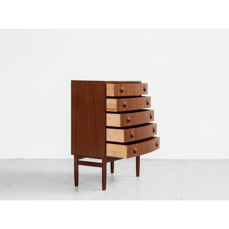 Mid century Danish chest of drawers in teak by Kai Kristiansen, Denmark 1960s