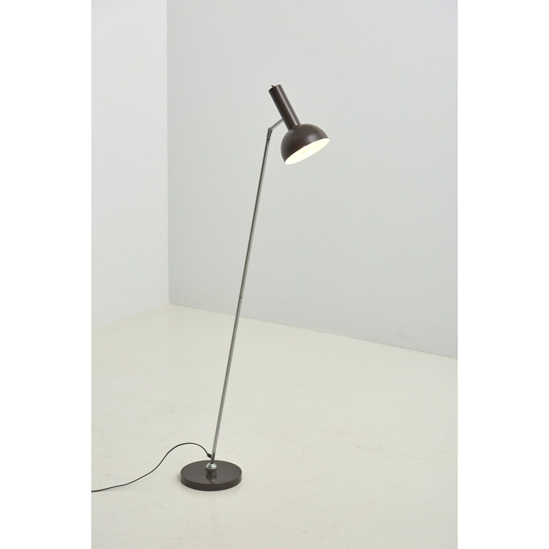 Vintage adjustable floor Lamp by H. Busquet for Hala Zeist, Netherlands 1960s