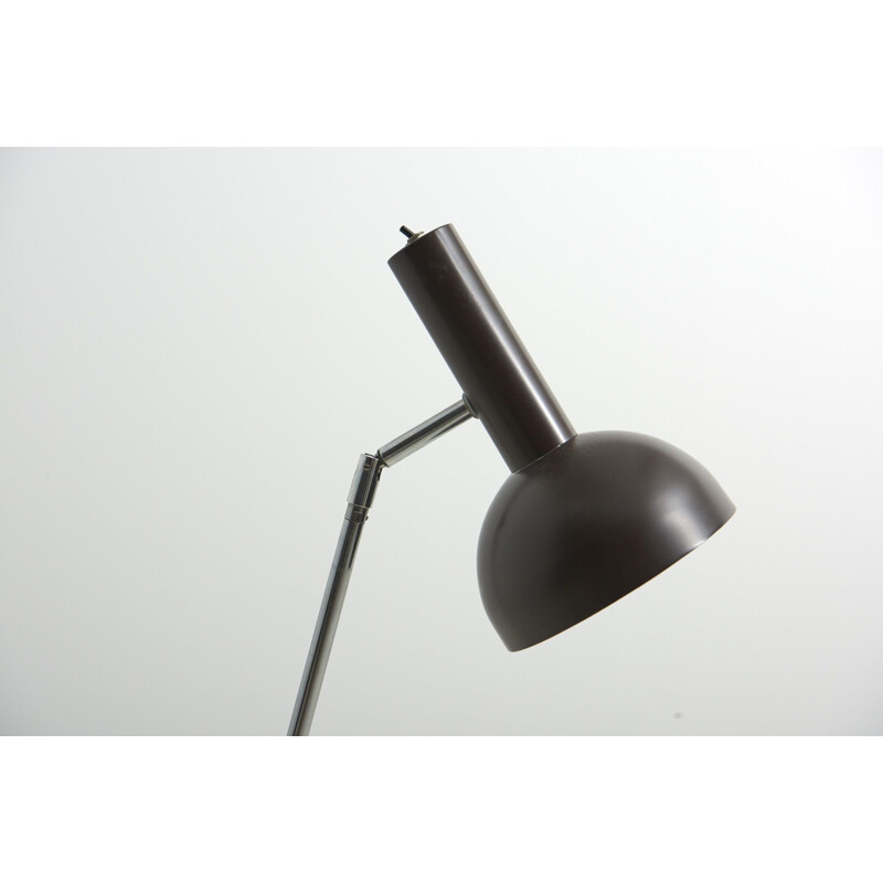 Vintage adjustable floor Lamp by H. Busquet for Hala Zeist, Netherlands 1960s