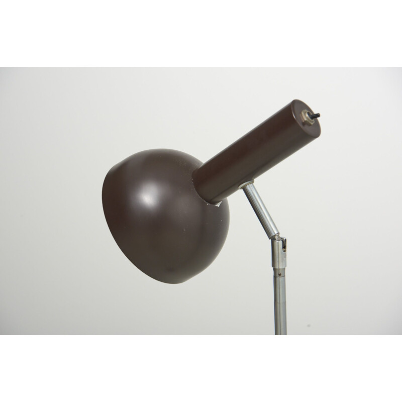 Vintage adjustable floor Lamp by H. Busquet for Hala Zeist, Netherlands 1960s