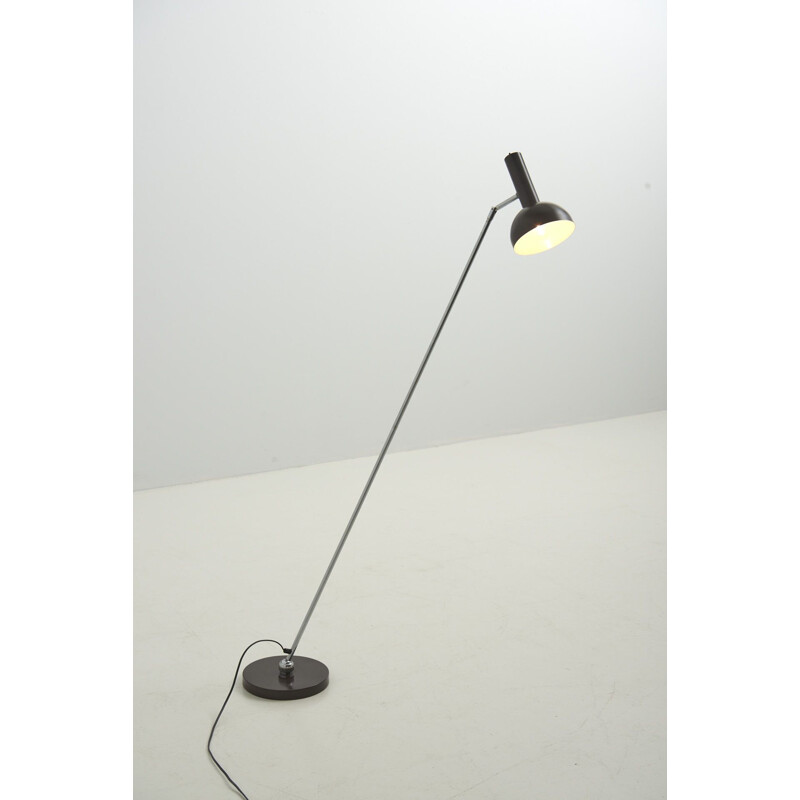 Vintage adjustable floor Lamp by H. Busquet for Hala Zeist, Netherlands 1960s