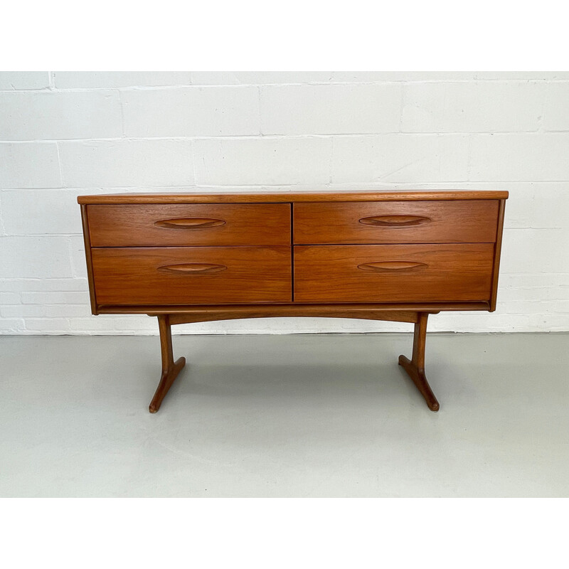 Vintage sideboard by Frank Guille for Austinsuite London, England 1960s