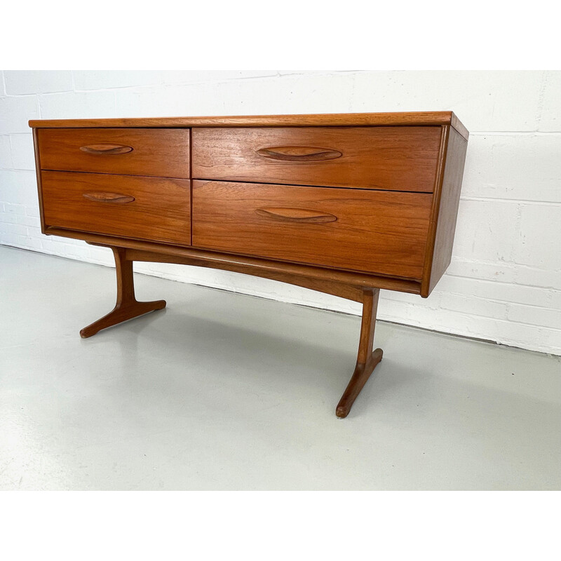 Vintage sideboard by Frank Guille for Austinsuite London, England 1960s