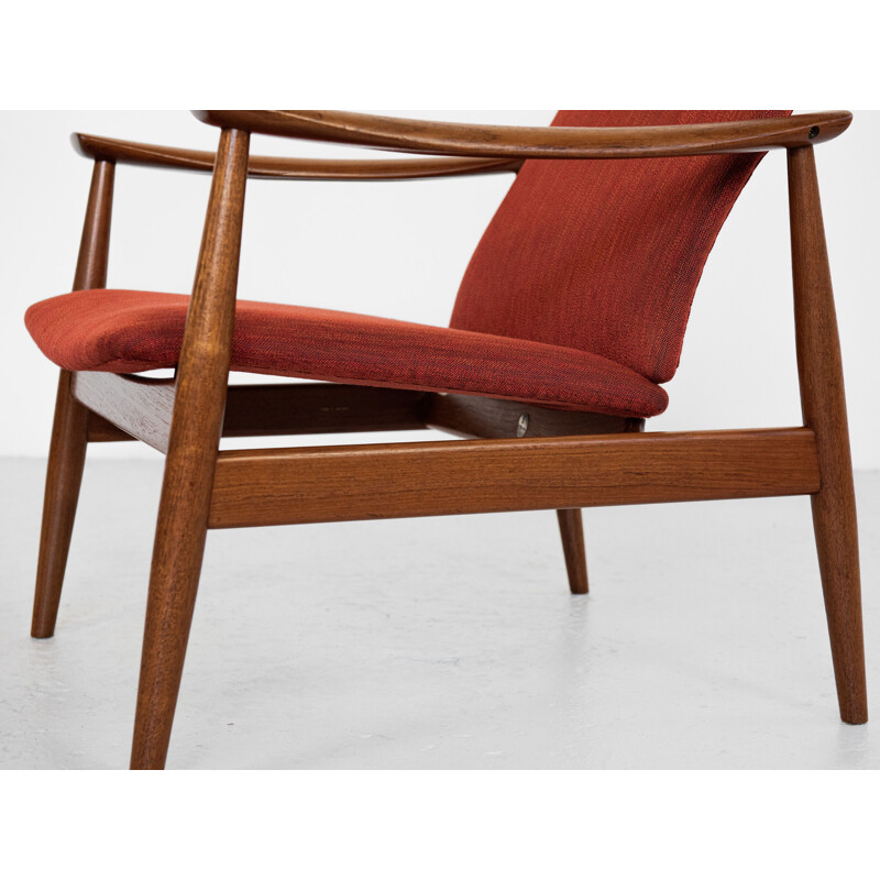 Paire de fauteuils vintage modèle 138 par Finn Juhl pour France & Søn, Danemark 1960