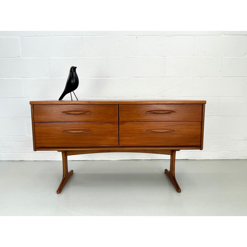 Vintage sideboard by Frank Guille for Austinsuite London, England 1960s