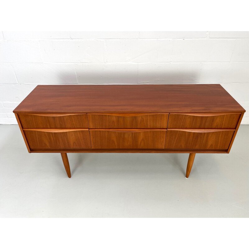 Vintage teak sideboard by Frank Guille for Austinsuite London, England 1960s