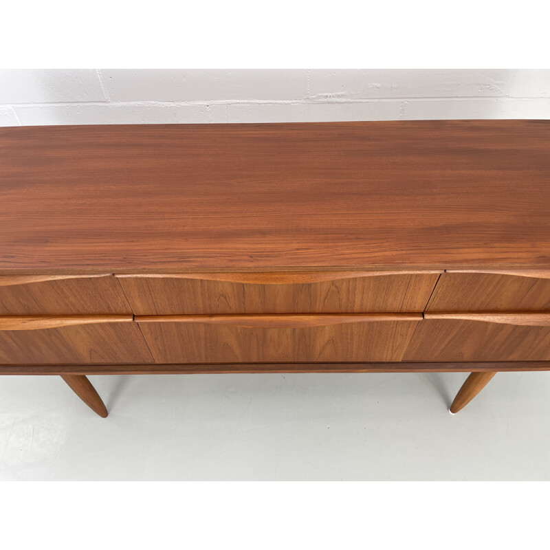 Vintage teak sideboard by Frank Guille for Austinsuite London, England 1960s